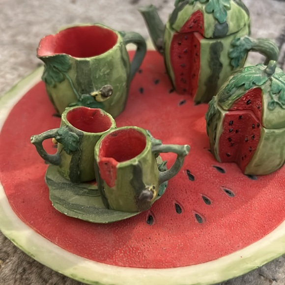 Watermelon ceramic set - Picture 2 of 2